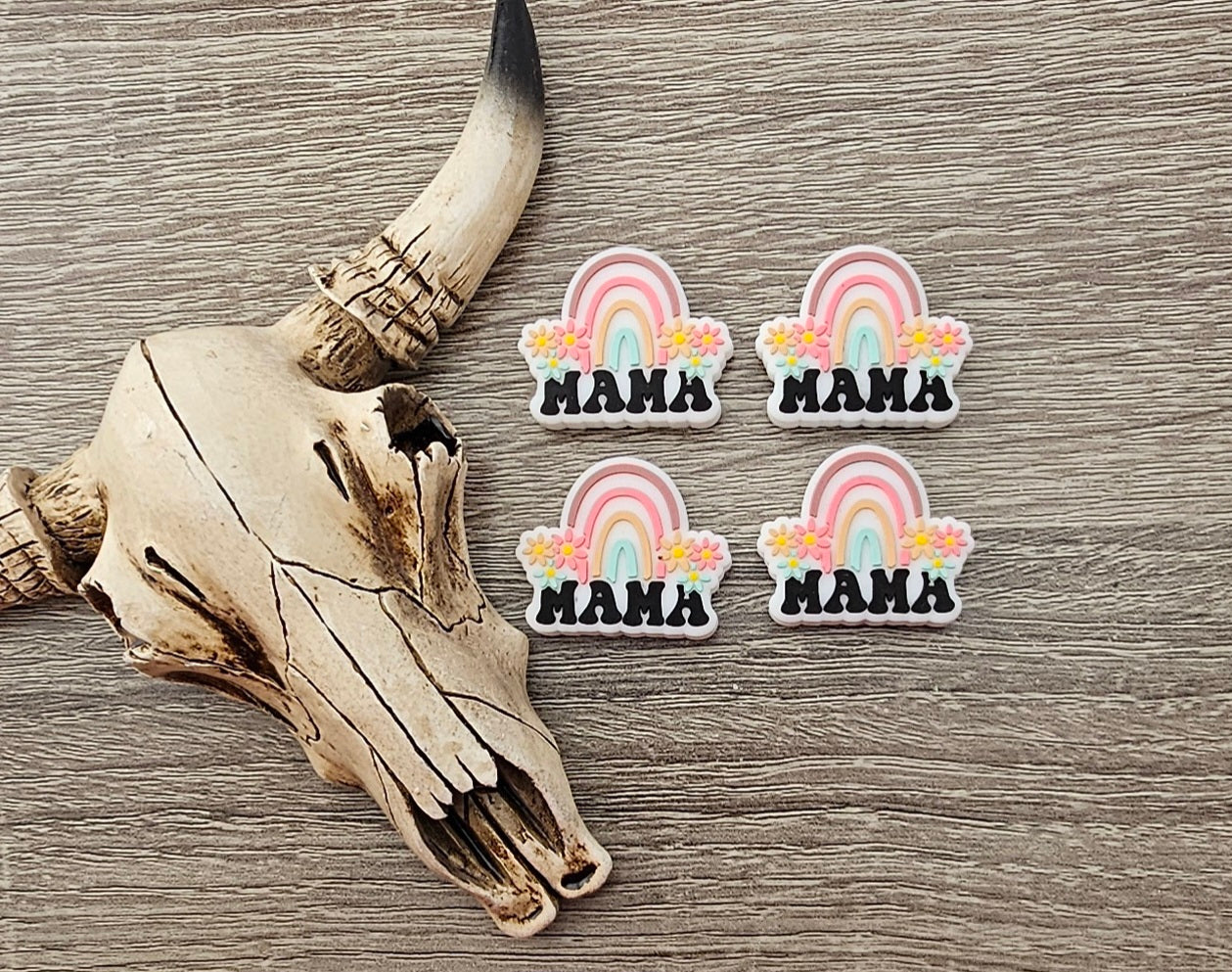 Mama Rainbow Pastel Focal