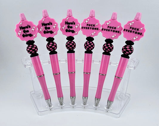 Pre-Made Here's The Thing Pen PINK