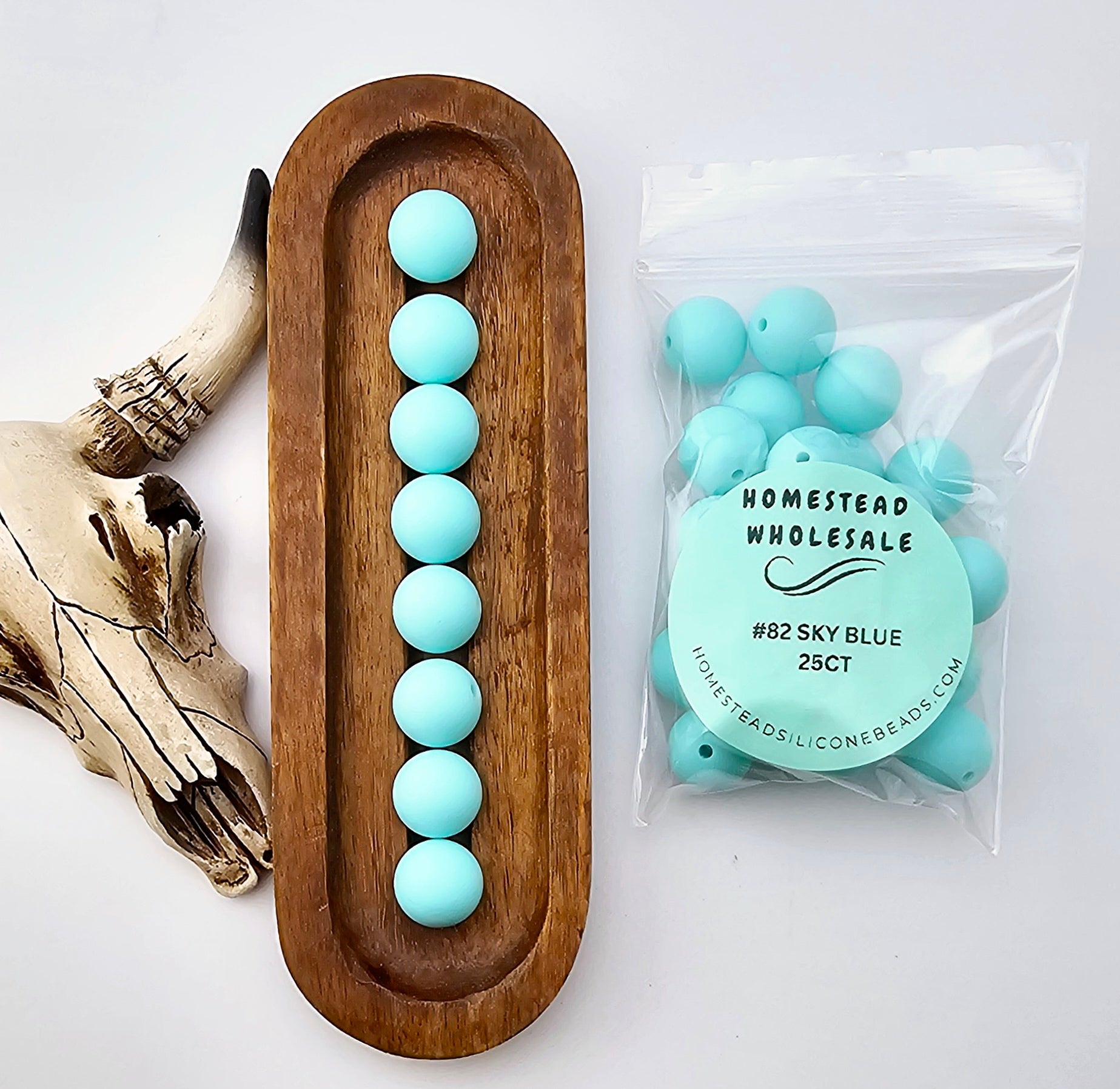 HSW - #82 Sky Blue 25(ct) 15mm