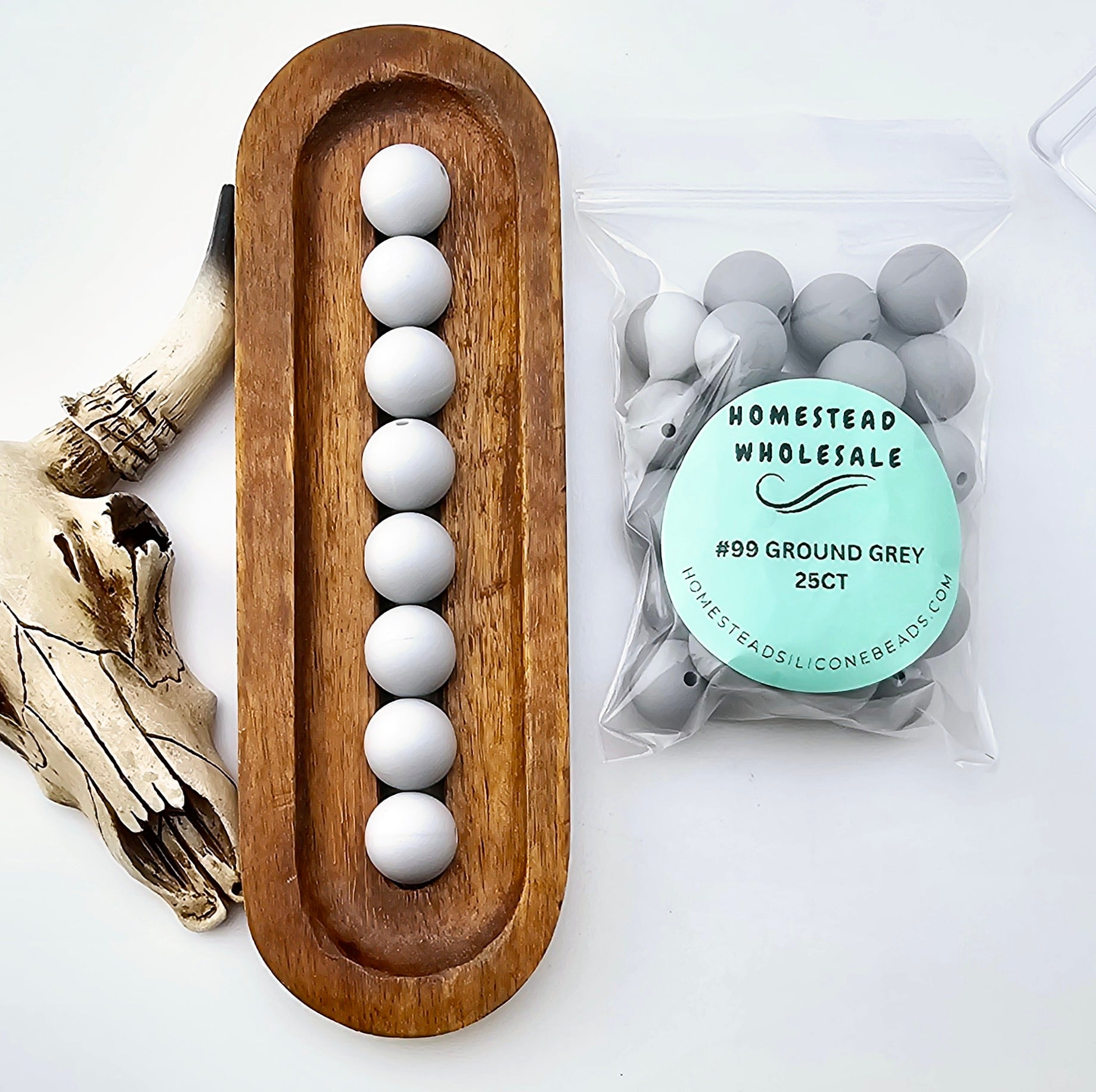HSW - #99 Ground Grey 25(ct) 15mm