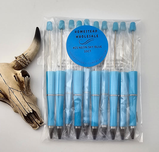 HSW - #21 Neon Sky Blue Pen 10(ct)