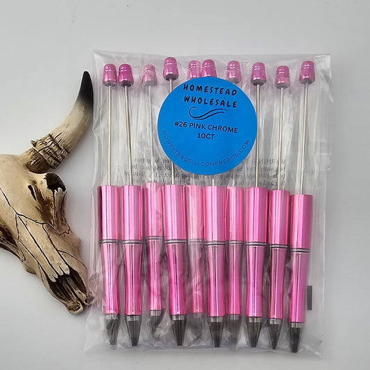 HSW - #26 Pink Chrome Pen 10(ct)