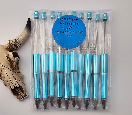 HSW - #29 Turquoise Chrome Pen 10(ct)