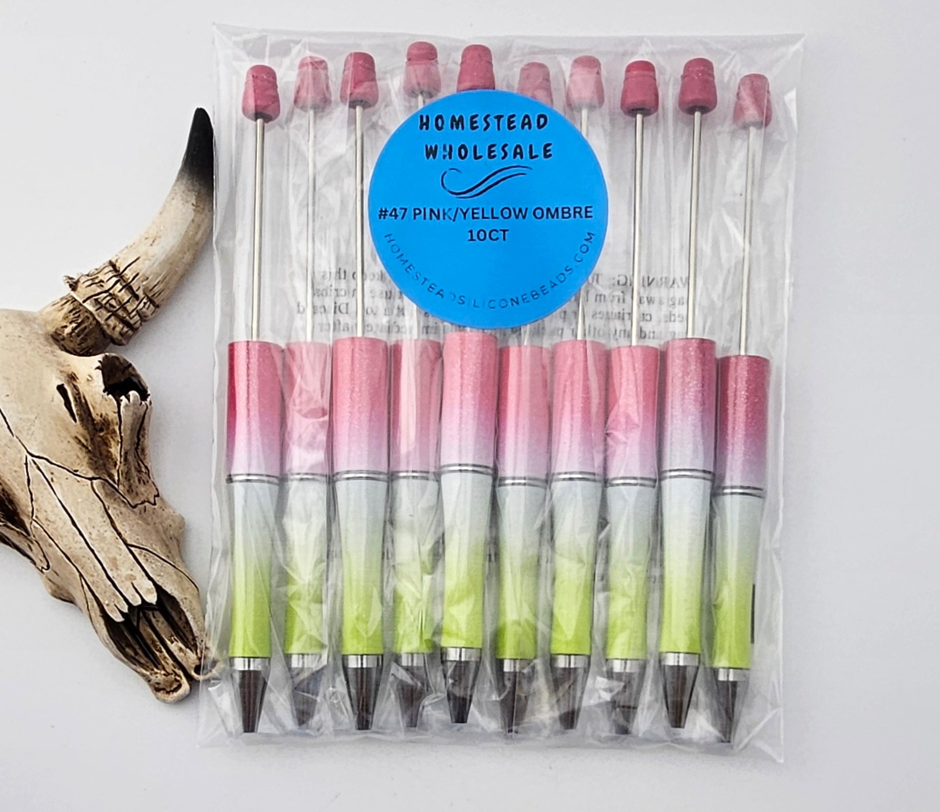 HSW - #47 Pink/Yellow Ombrè Pen 10(ct)