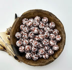 Black Brown Cowhide Print