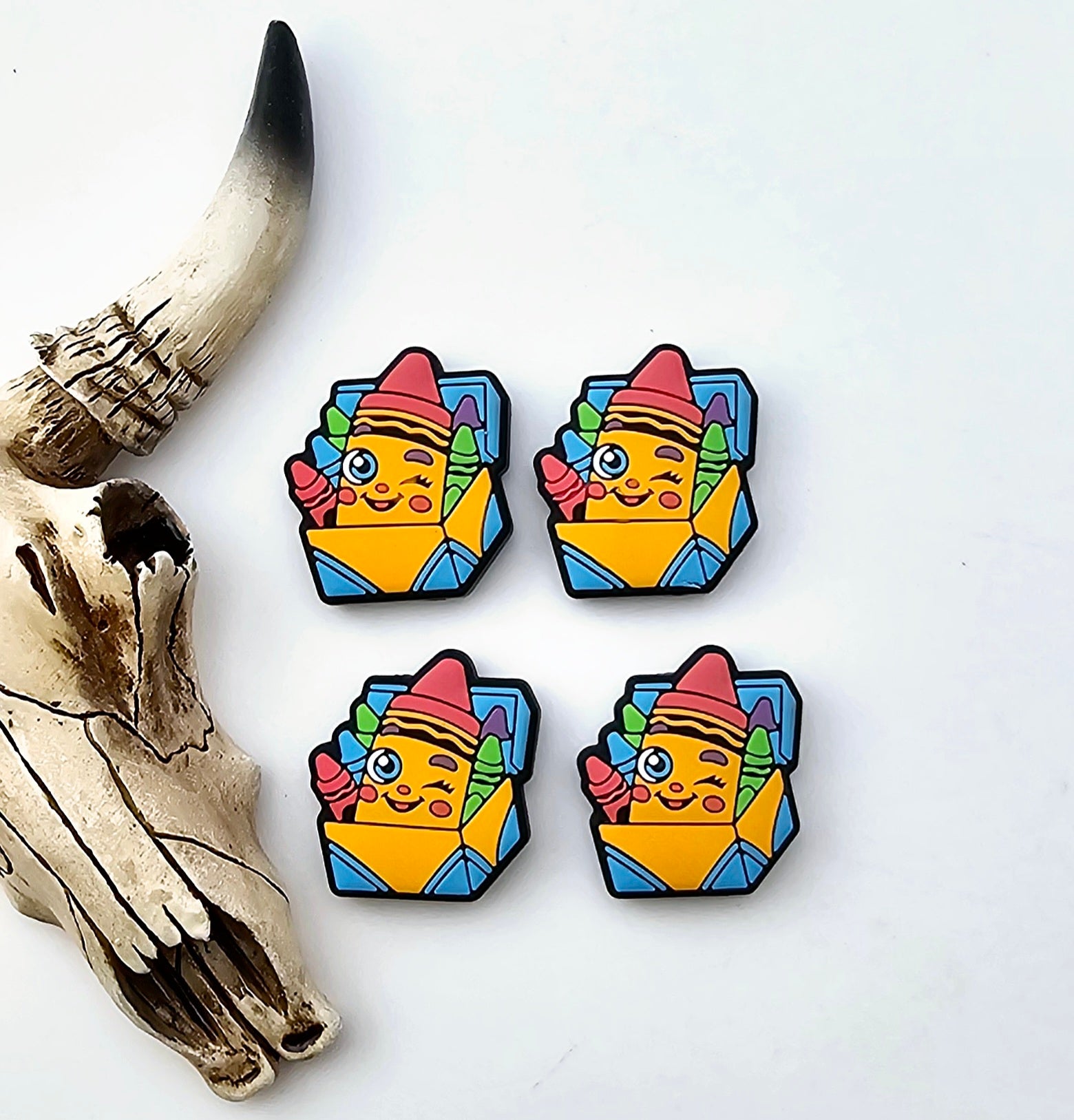 Winky Crayon Box Focal