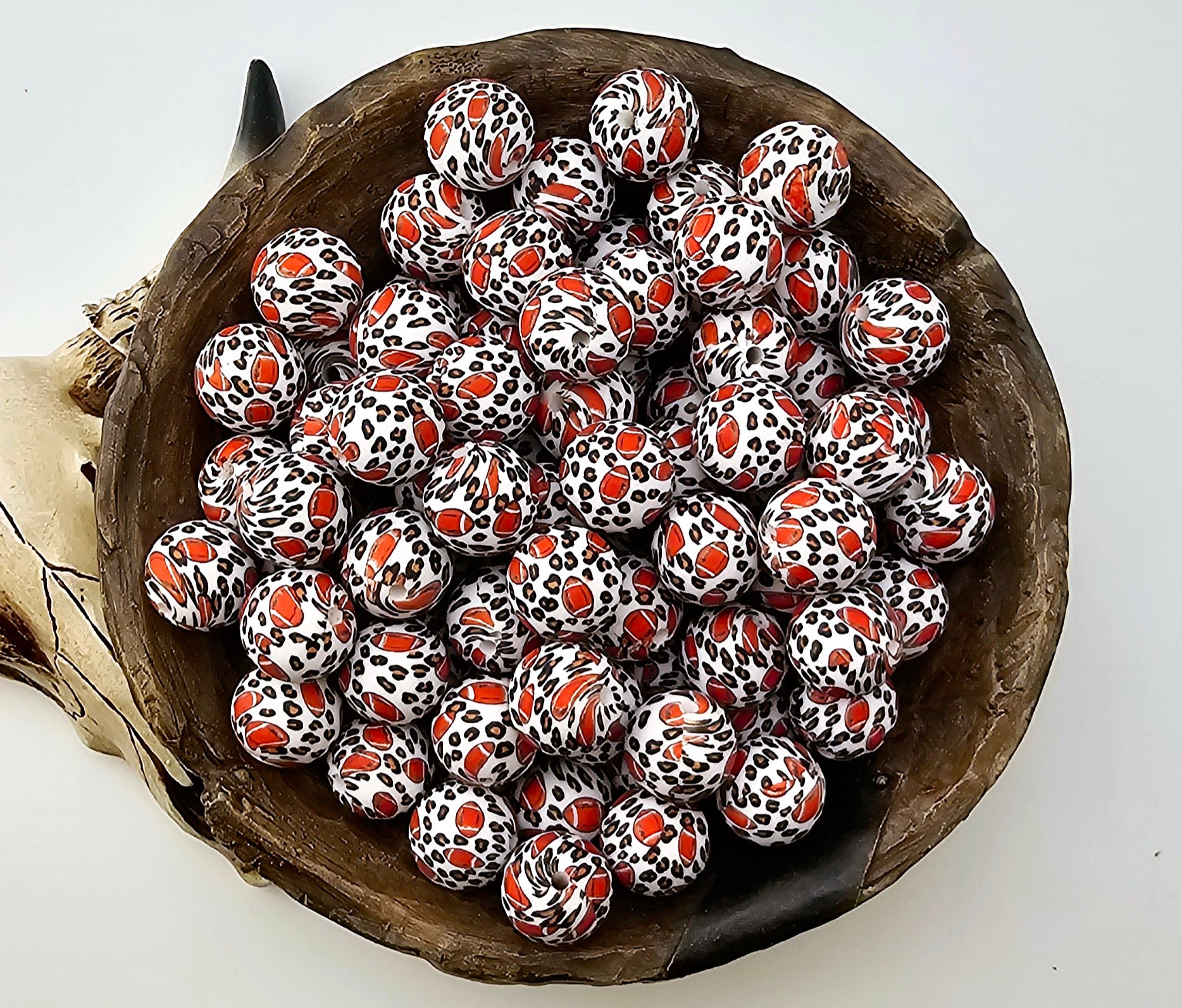 Leopard Football Print