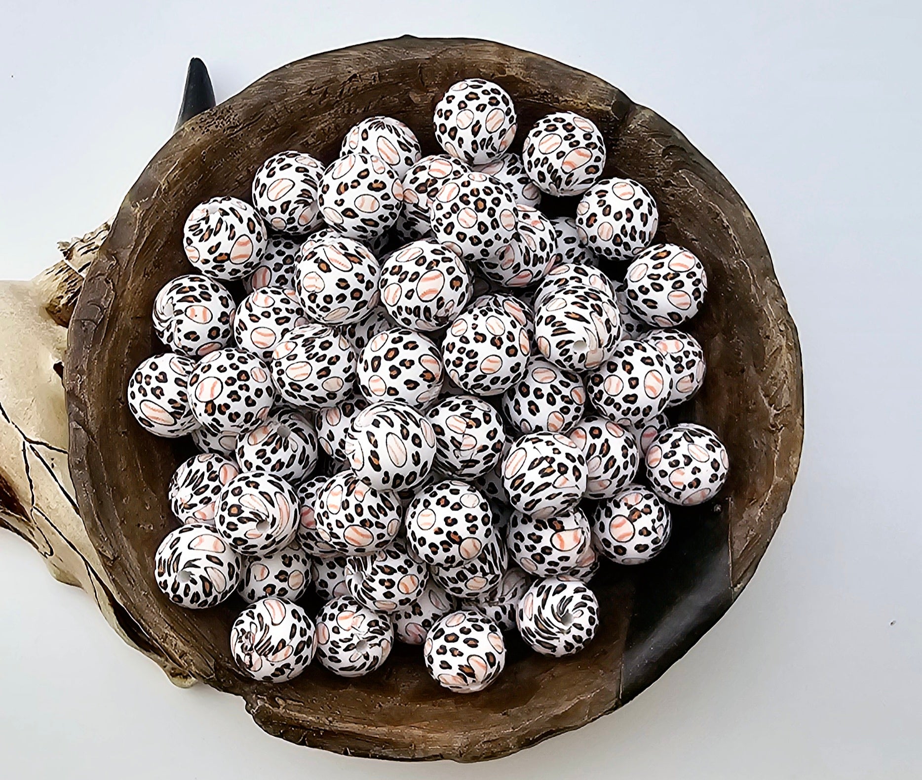 Leopard Baseball Print
