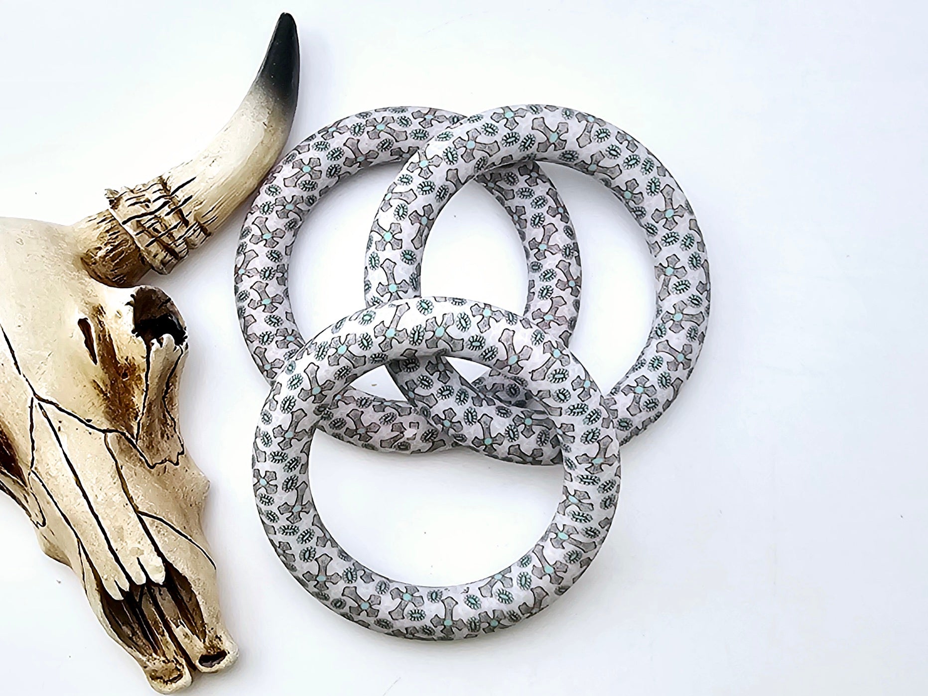 Western Cross 65mm Silicone Ring