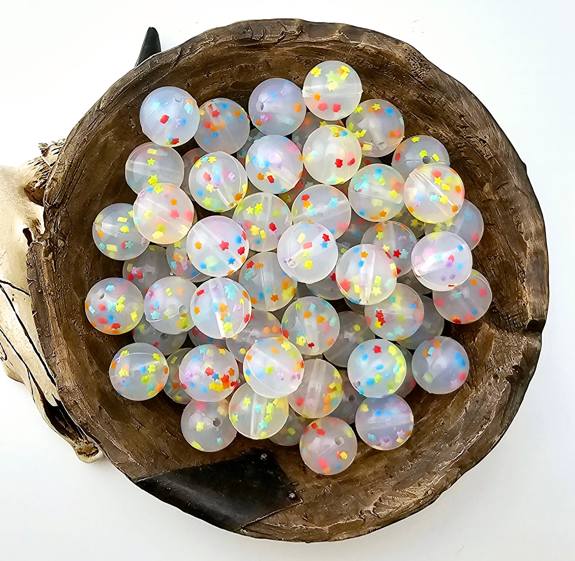 Bright Stars Confetti Print