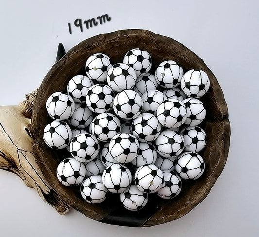 19mm Soccer Print