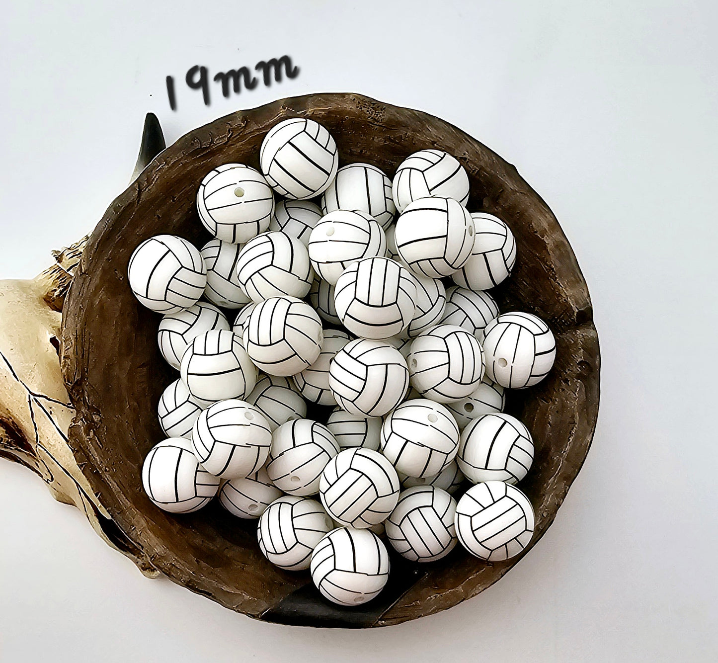 19mm Volleyball Print