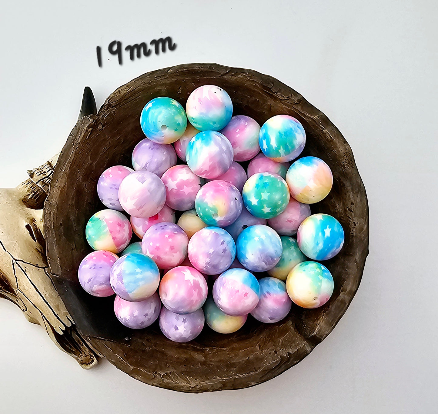 19mm Pastel Starry Night Print