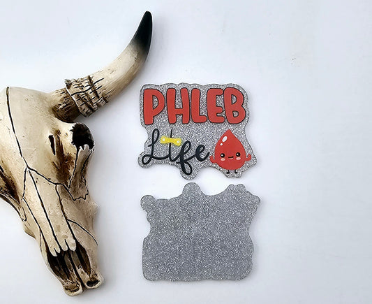 PHLEB Life Flatback Acrylic