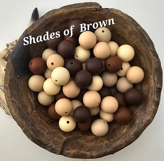 Shades of Brown Mix 50CT