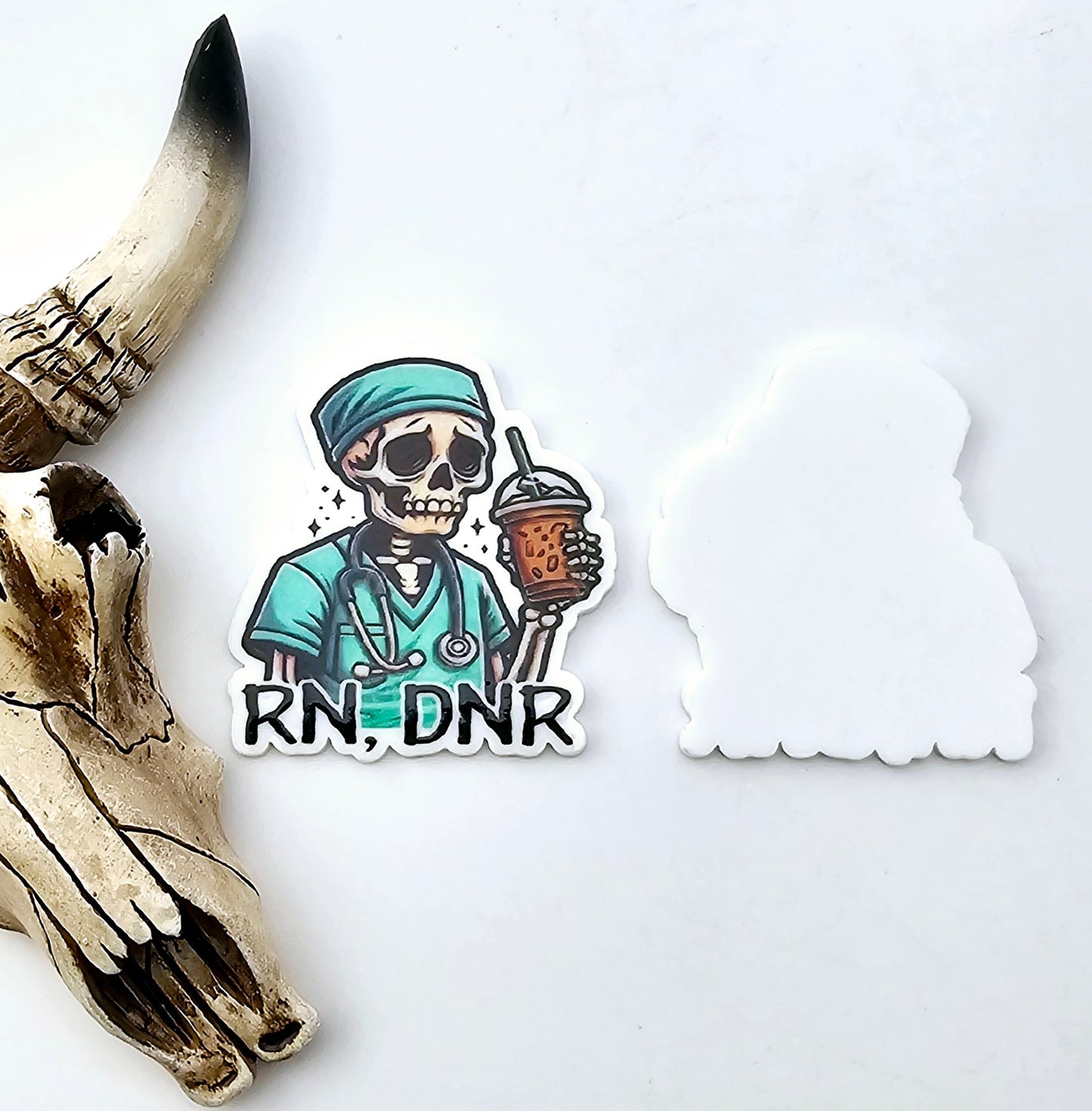 RN DNR Flatback Acrylic