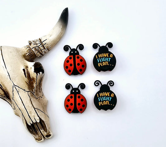 3D Lady Bug 2 Sided Focal