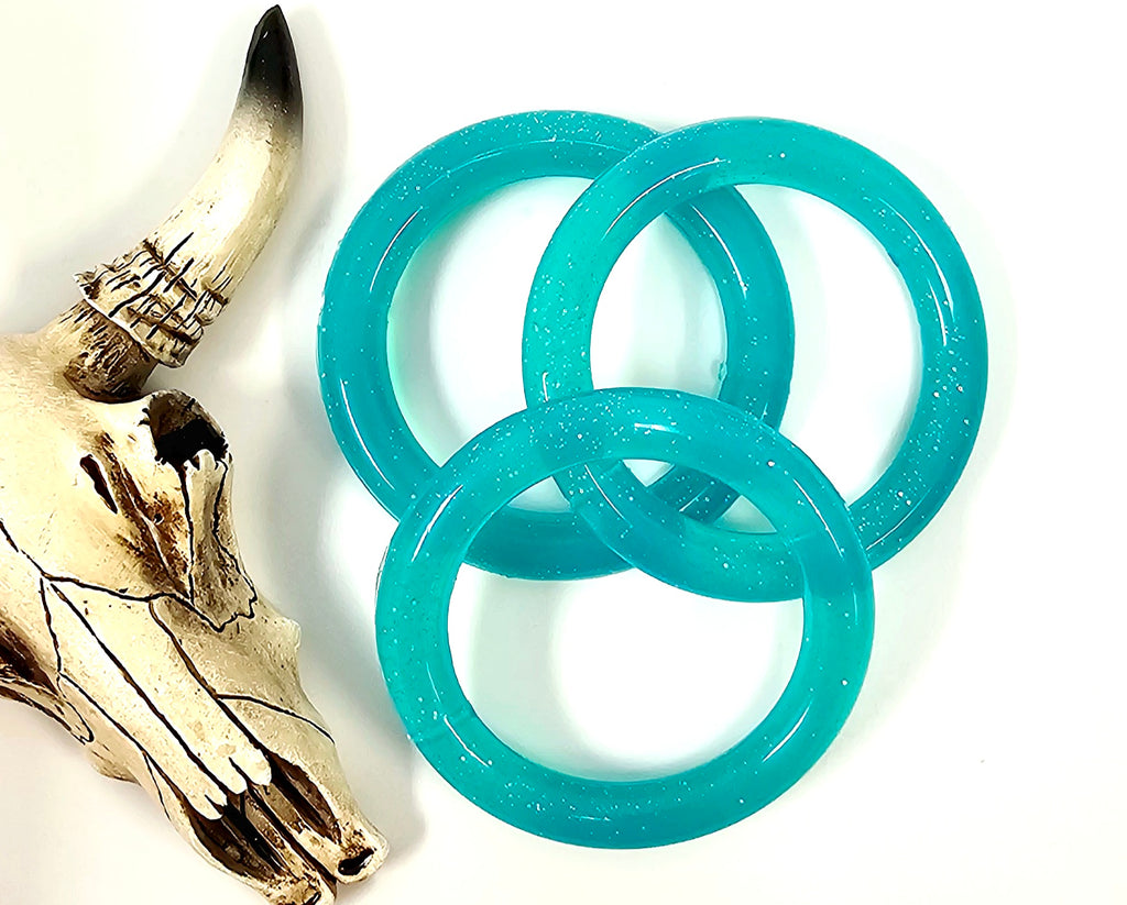 Silicone Ring Glitter Jelly *