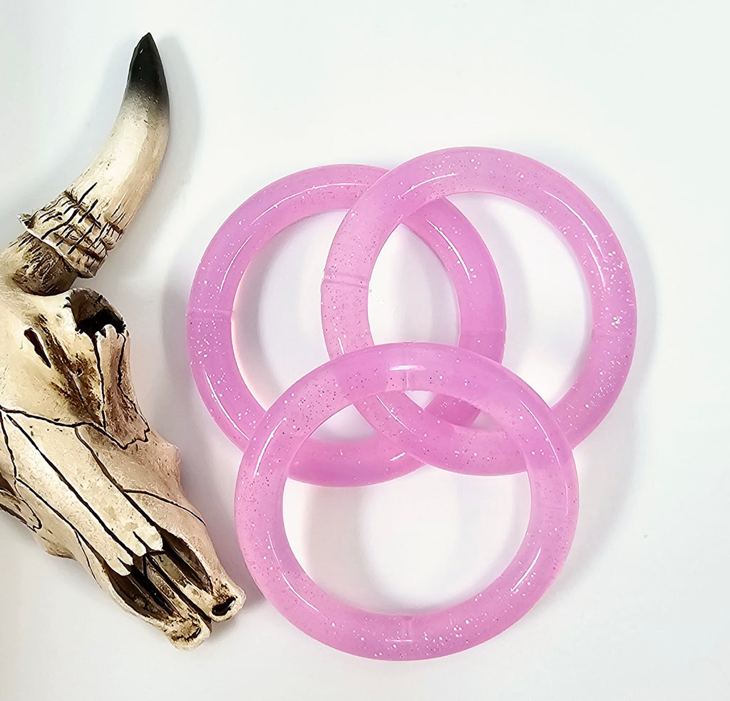 Silicone Ring Glitter Jelly *