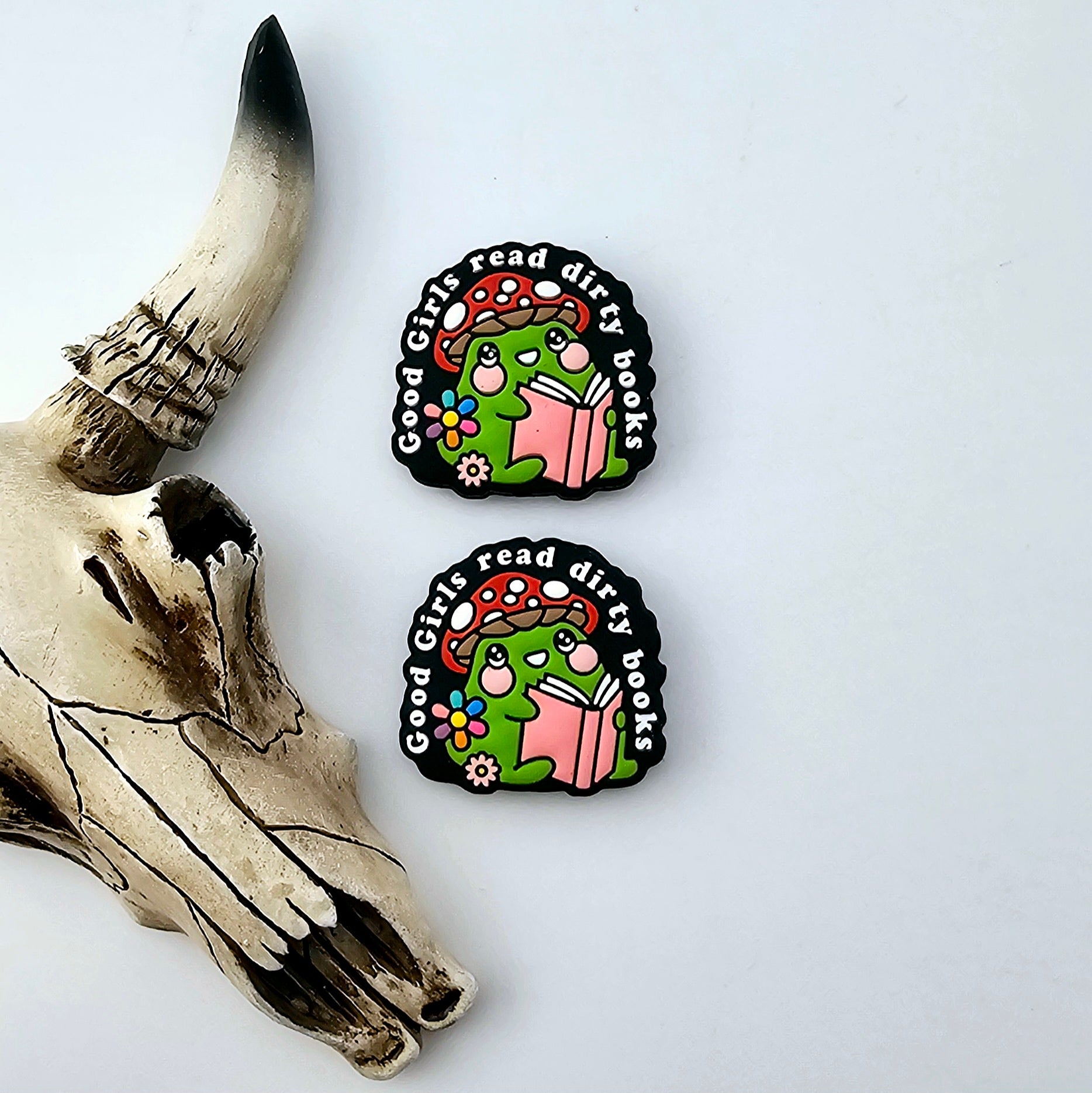 Good Girls Read Dirty Books Focal