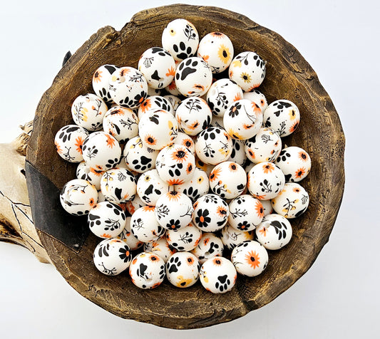 HSW - Blooming Paw Prints Print 25(ct)