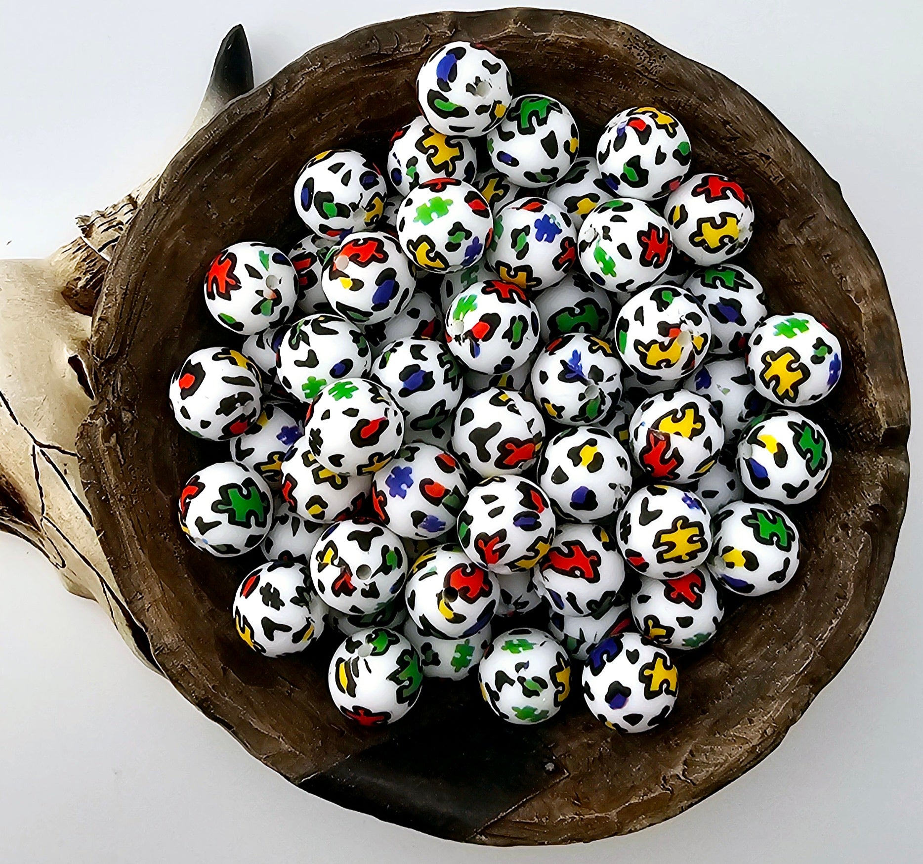 Autism Awareness Puzzle 15mm Print