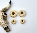 Sunflower Daisy Cream Tan Focal