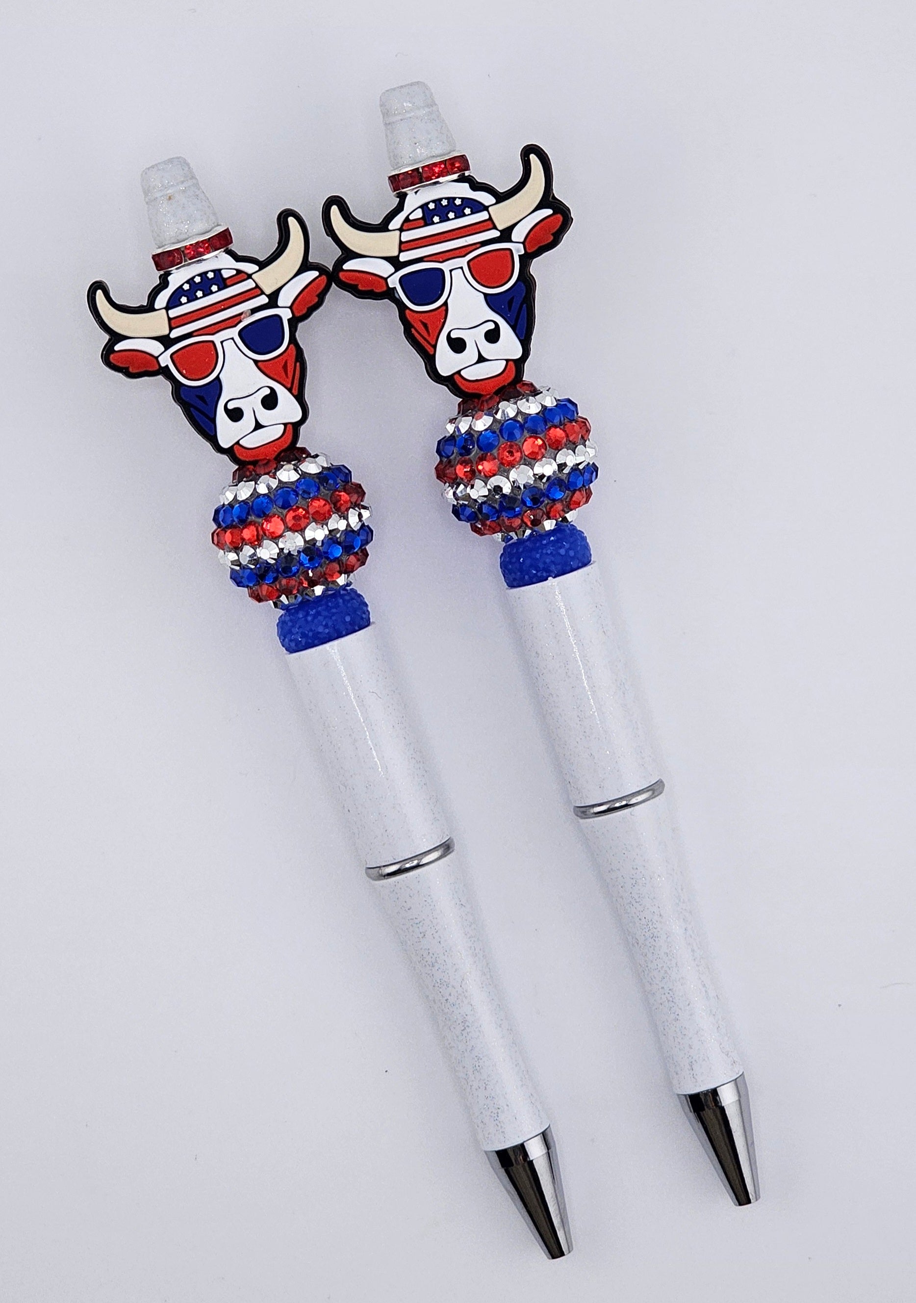 Pre-Made Pen Patriotic Heifer
