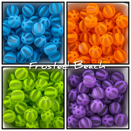Frosted Beach Ball 16mm Acrylic