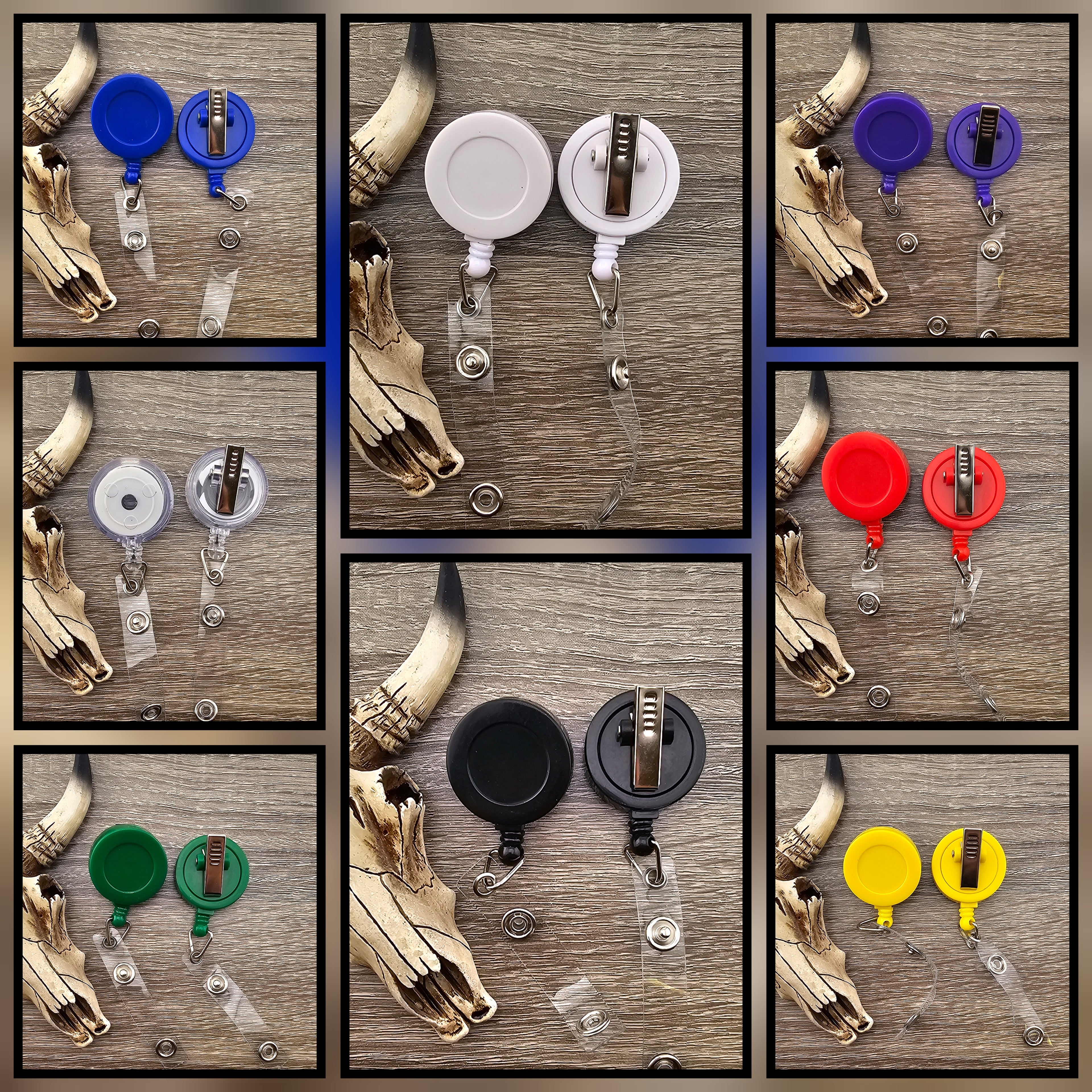 360 Badge Reel Alligator Clip