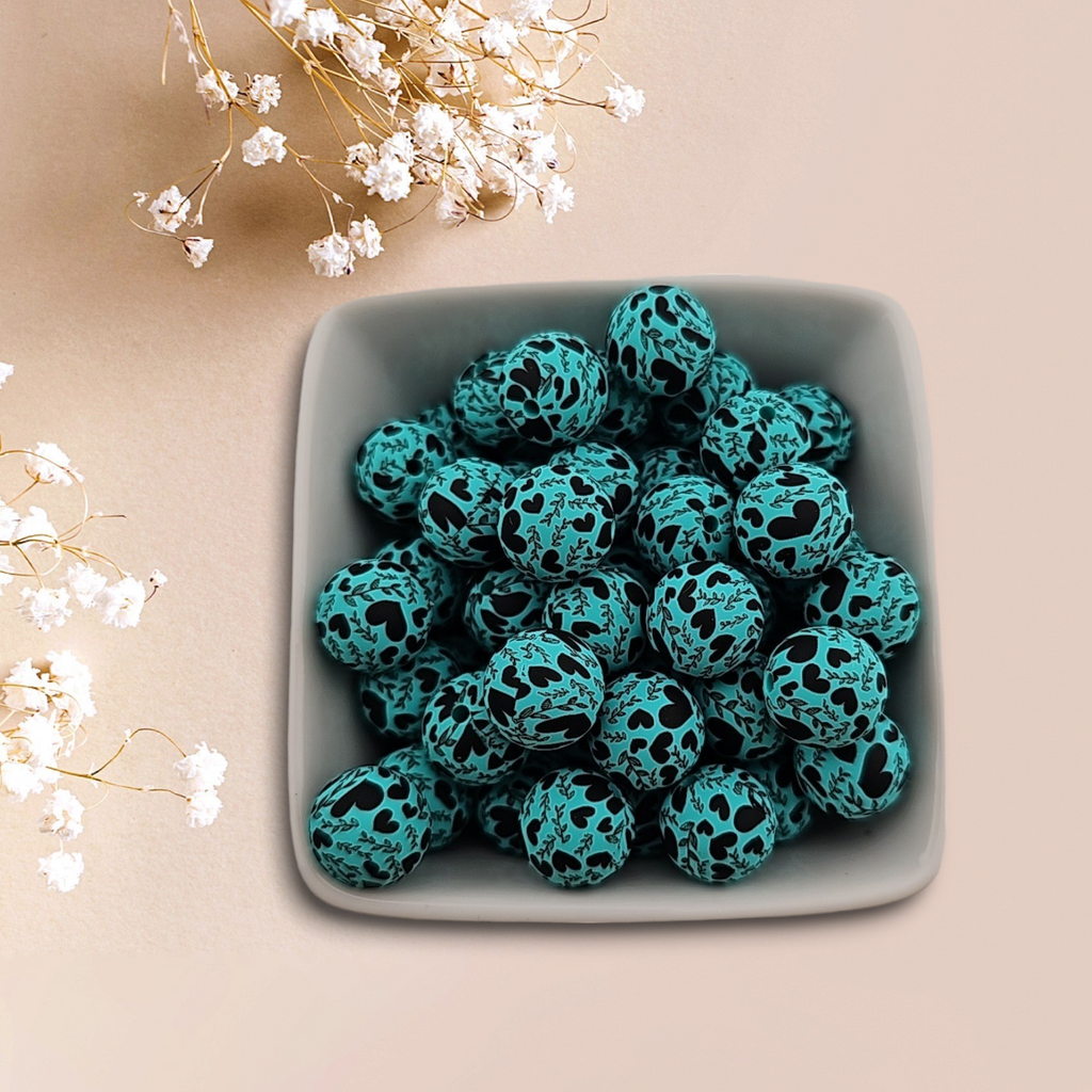 Vine of Hearts 15mm & Matching Abacus Print *Exclusive*