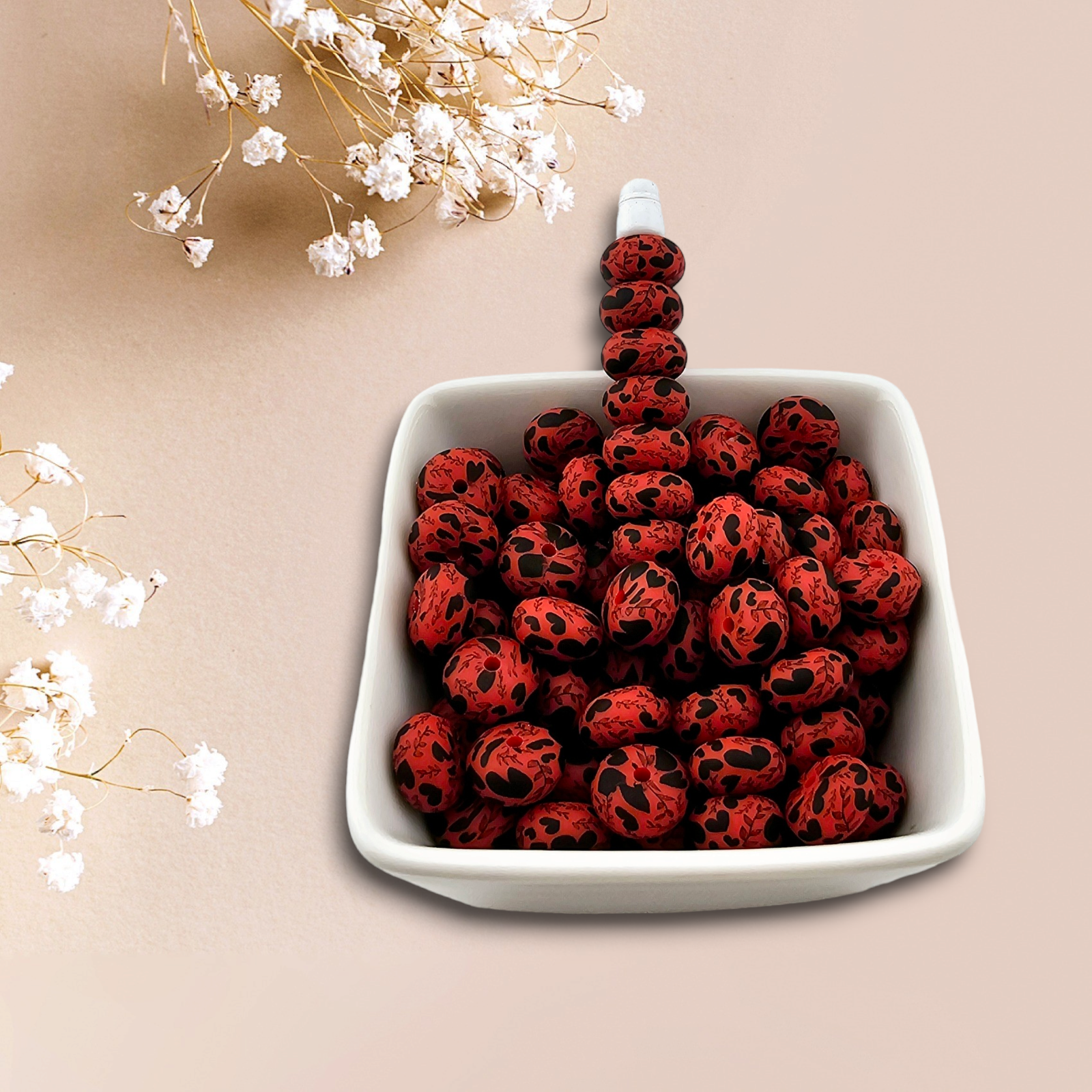 Vine of Hearts 15mm & Matching Abacus Print *Exclusive*