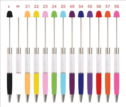 Fillable Beadable Pens (Plastic)