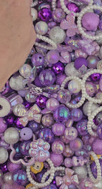 Purple Passion Acrylic Scoop = 1 cup Random