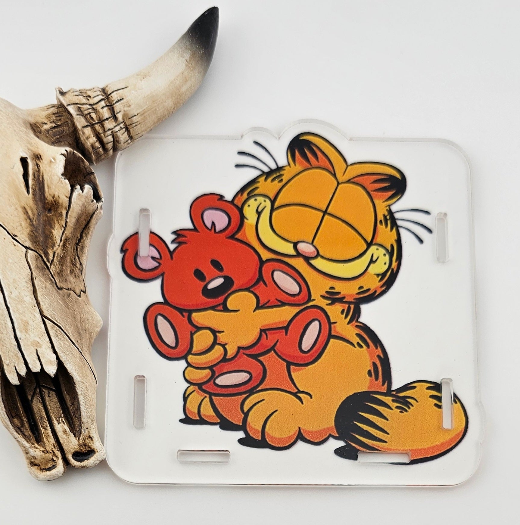 Pen Box Ladies Orange Angry Cat 61