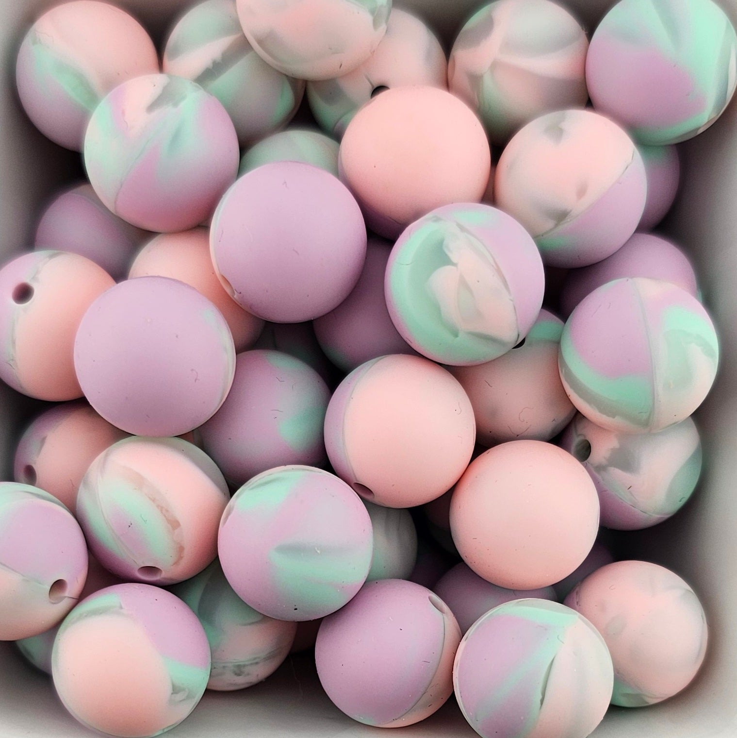 Pastel Dreams Ombrè Swirl Print 15mm