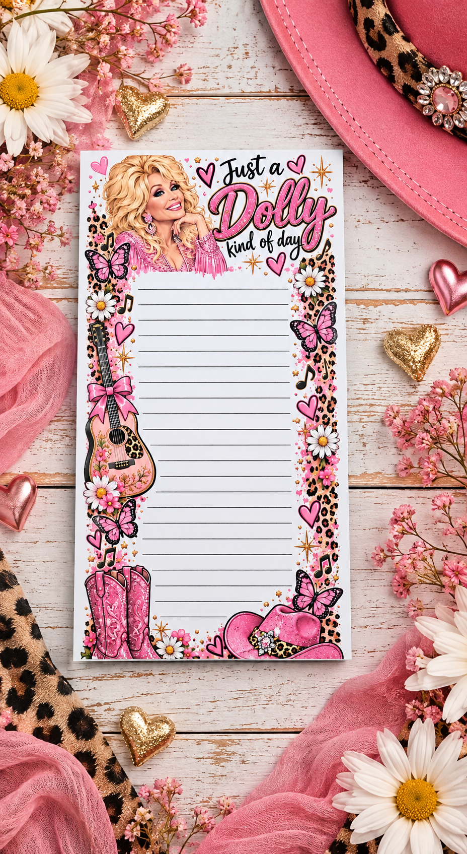 Dolly Kind of Day Notepad