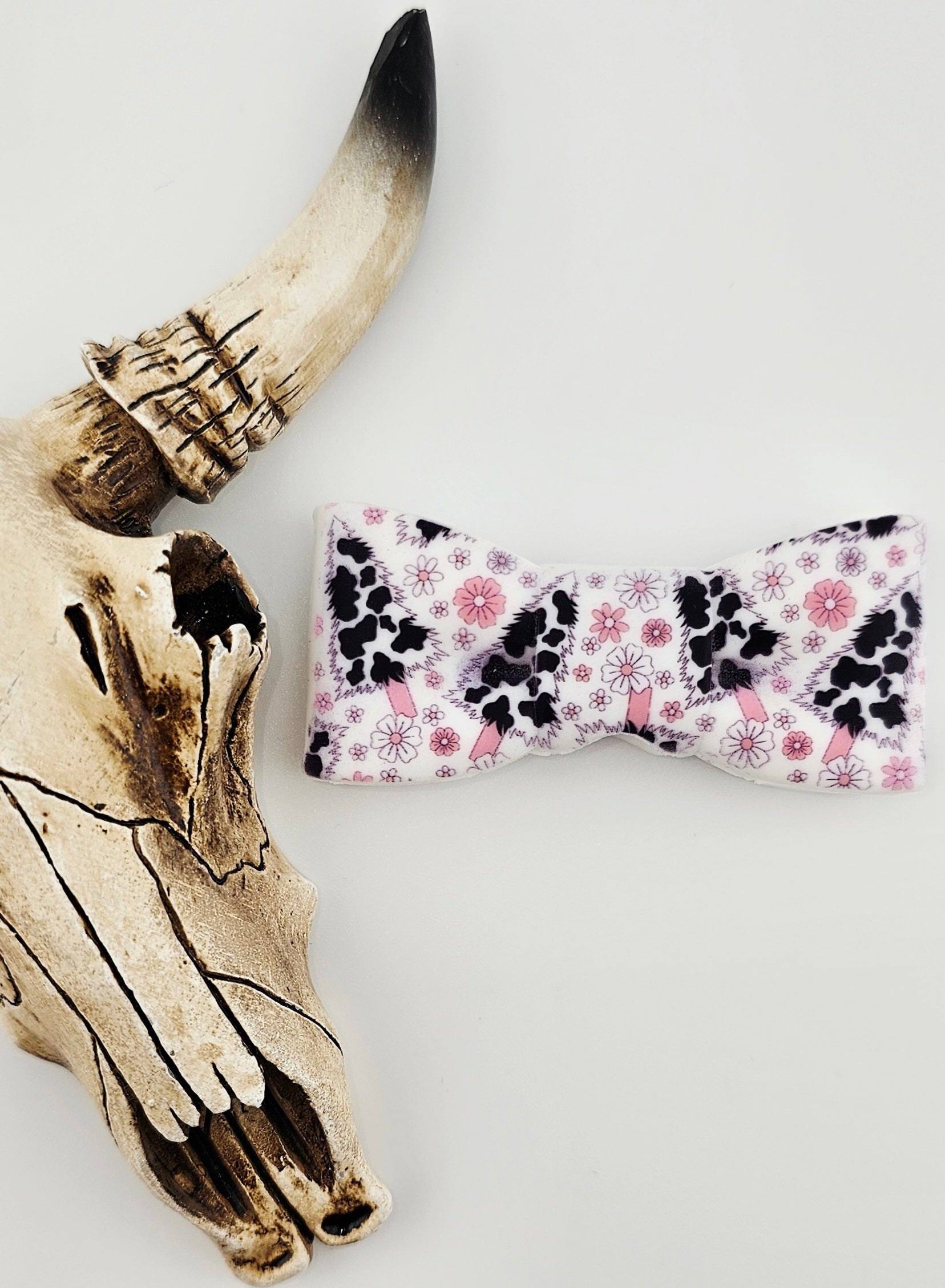 MOOEY Christmas Straw Topper Bow Tie Focal