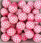 Checkered Acrylic 15mm