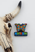 Autism Awareness Butterfly Focal