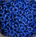 Wavey Acrylic Spacers 12mm (10ct) Large Hole