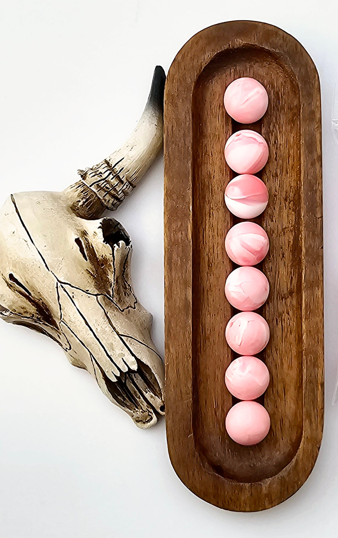 #61 Marble Pink Solid
