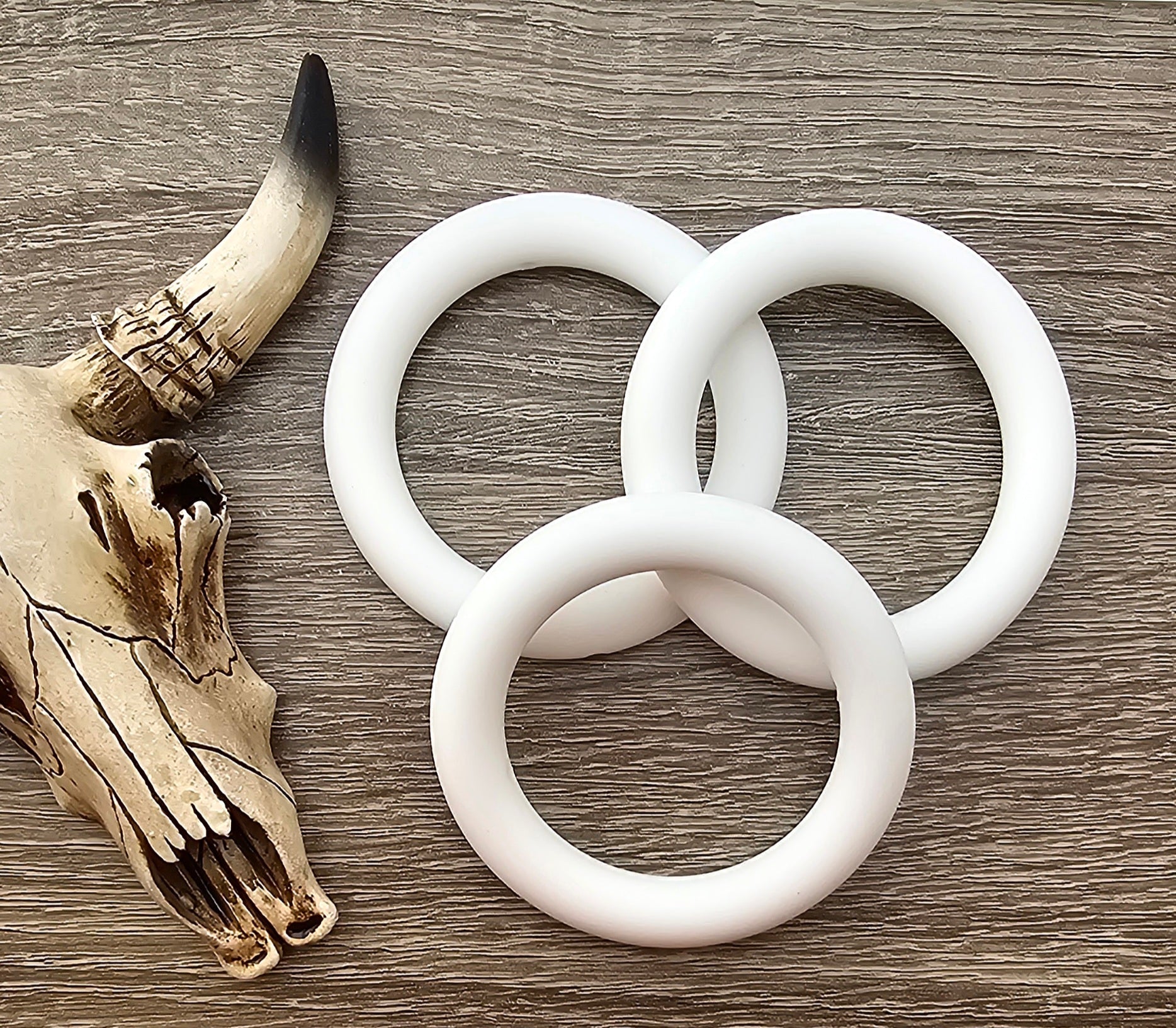 Silicone Ring 65mm #29 Snow White