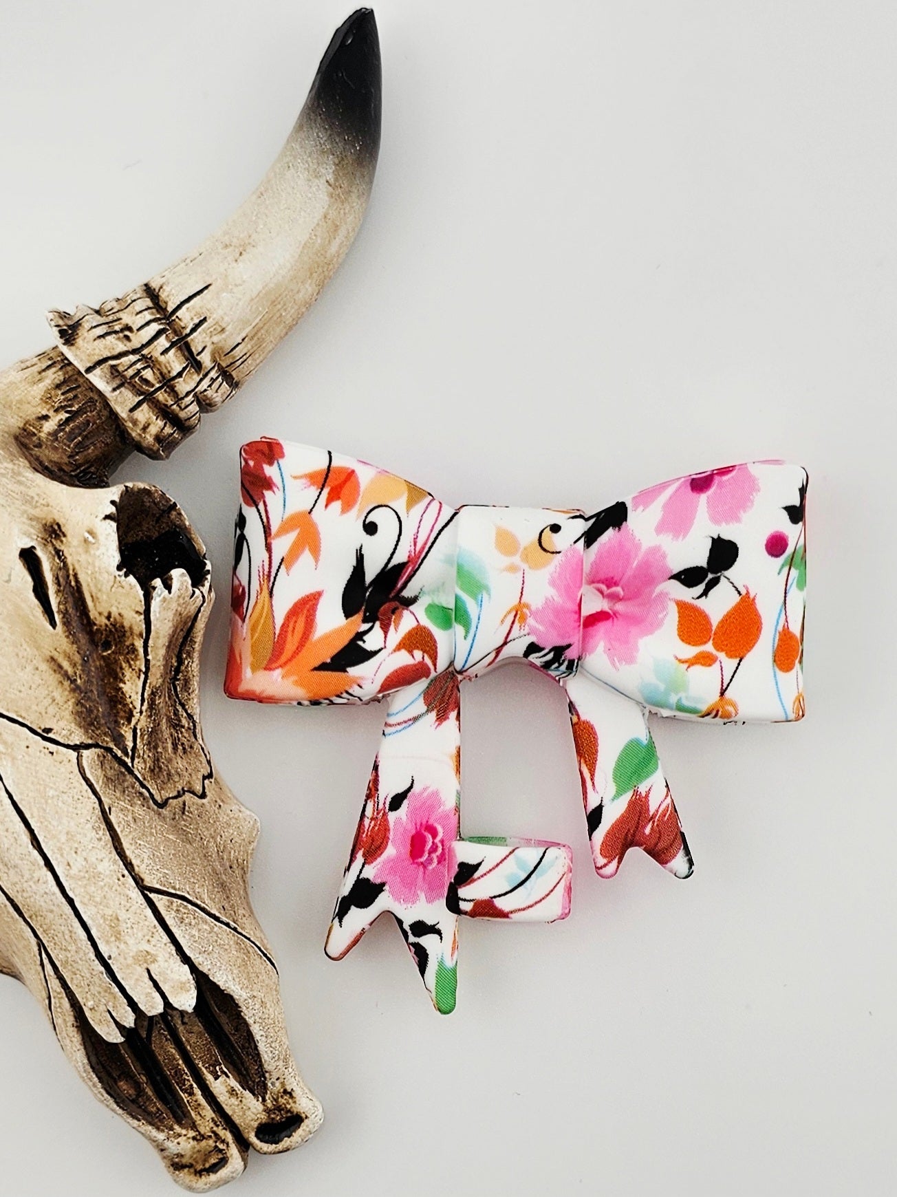 Straw Topper Bow Petal Parade