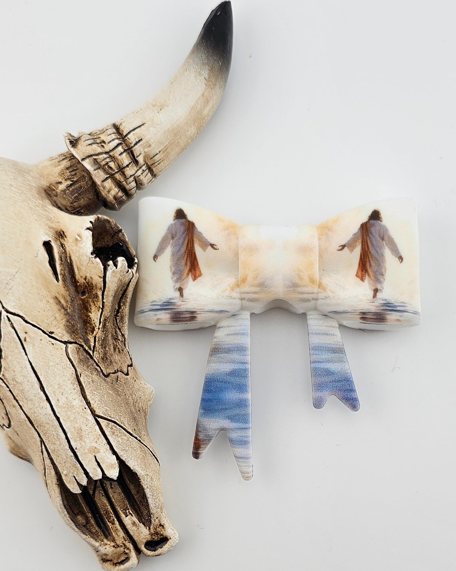 Large Bow Focal Steps of Faith