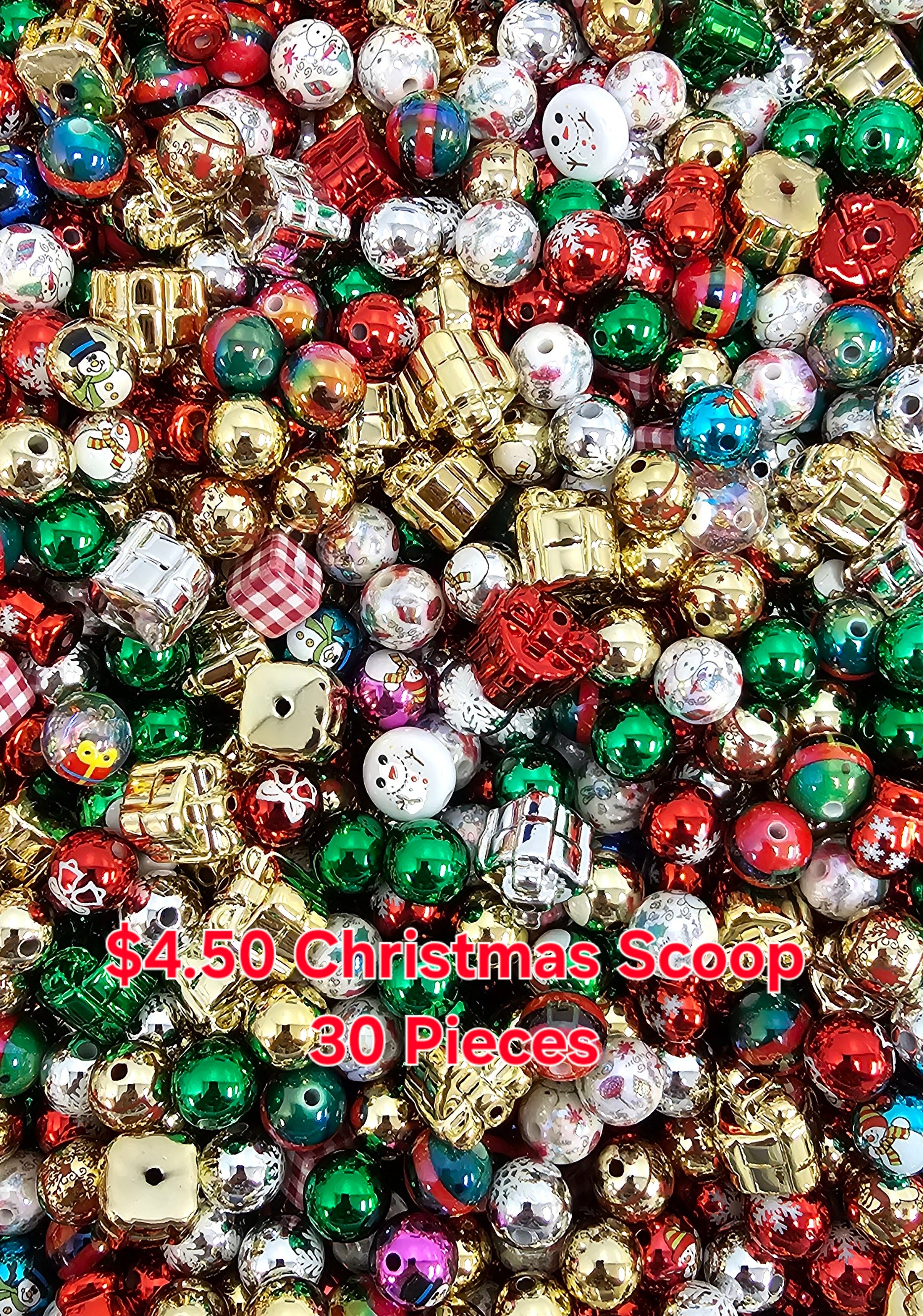 Christmas Scoop Acrylic