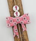 Large Bow Focal & 15mm Print Patchwork Prayers *Custom*