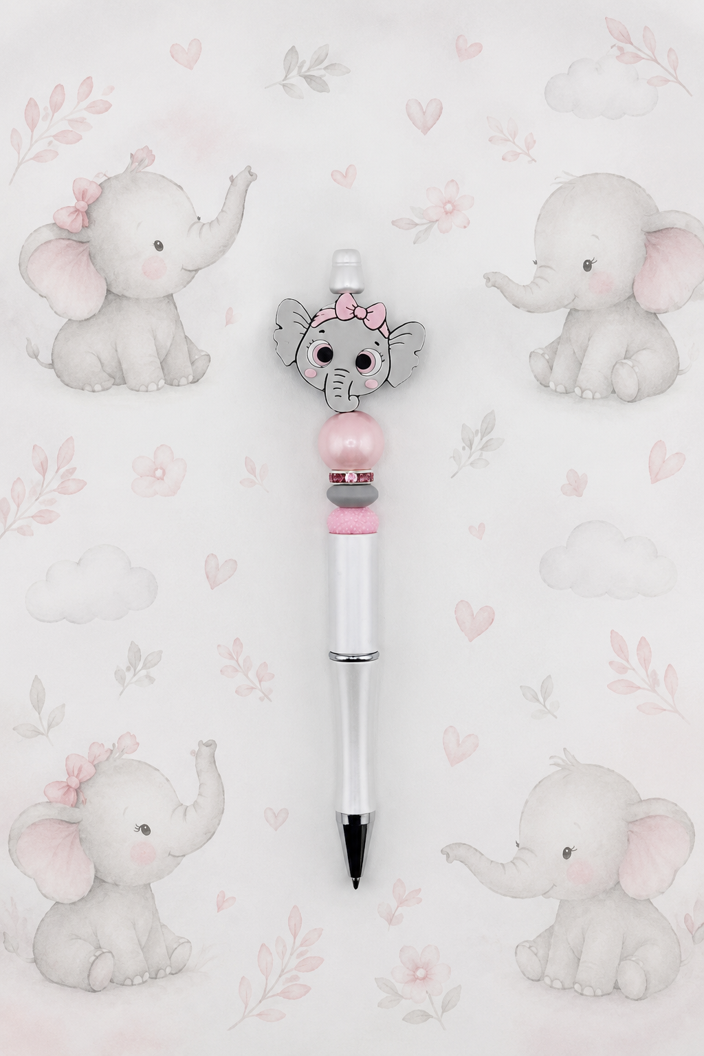 Baby Bella Elephant Focal *not silicone* printed by a 3D printer