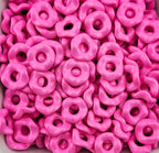 Wavey Acrylic Spacers 12mm (10ct) Large Hole