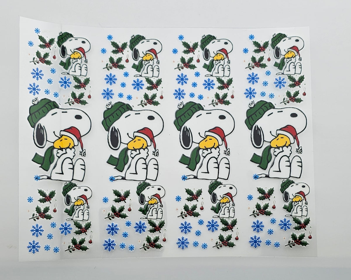 UVDFT Snoopy Christmas Pen Wrap *sold individually*